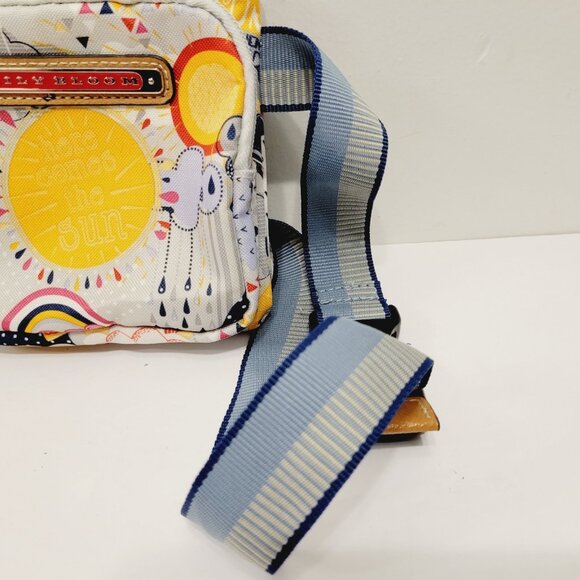 Lily Bloom Singing in the Rain Shoulder Fanny Crossbody Multi Pocket Purse Bag - Picture 5 of 7